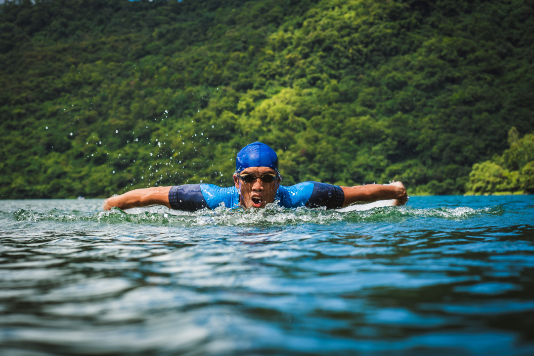 SMALL_圖04 《2019 Hualien Triathlon洄瀾鐵人三項賽》賽事路線自青山綠水相映的泳渡鯉魚潭開始